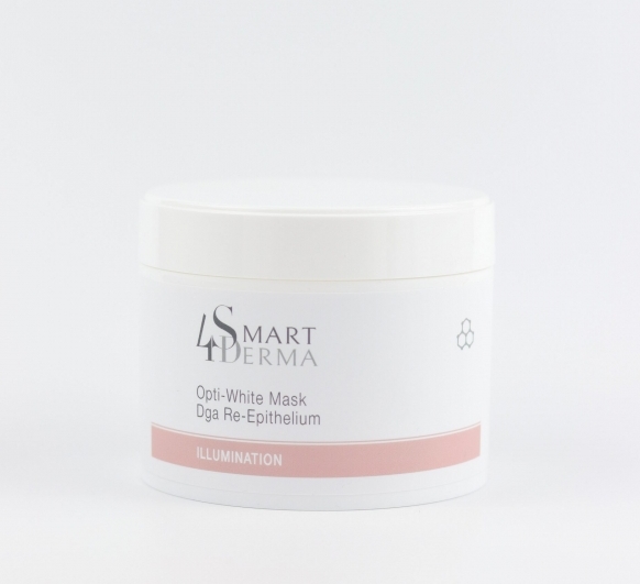 Оптически отбеливающая реэпителизирующая маска Smart4Derma Illumination OPTI-WHITE MASK DGA RE-EPITHELIUM